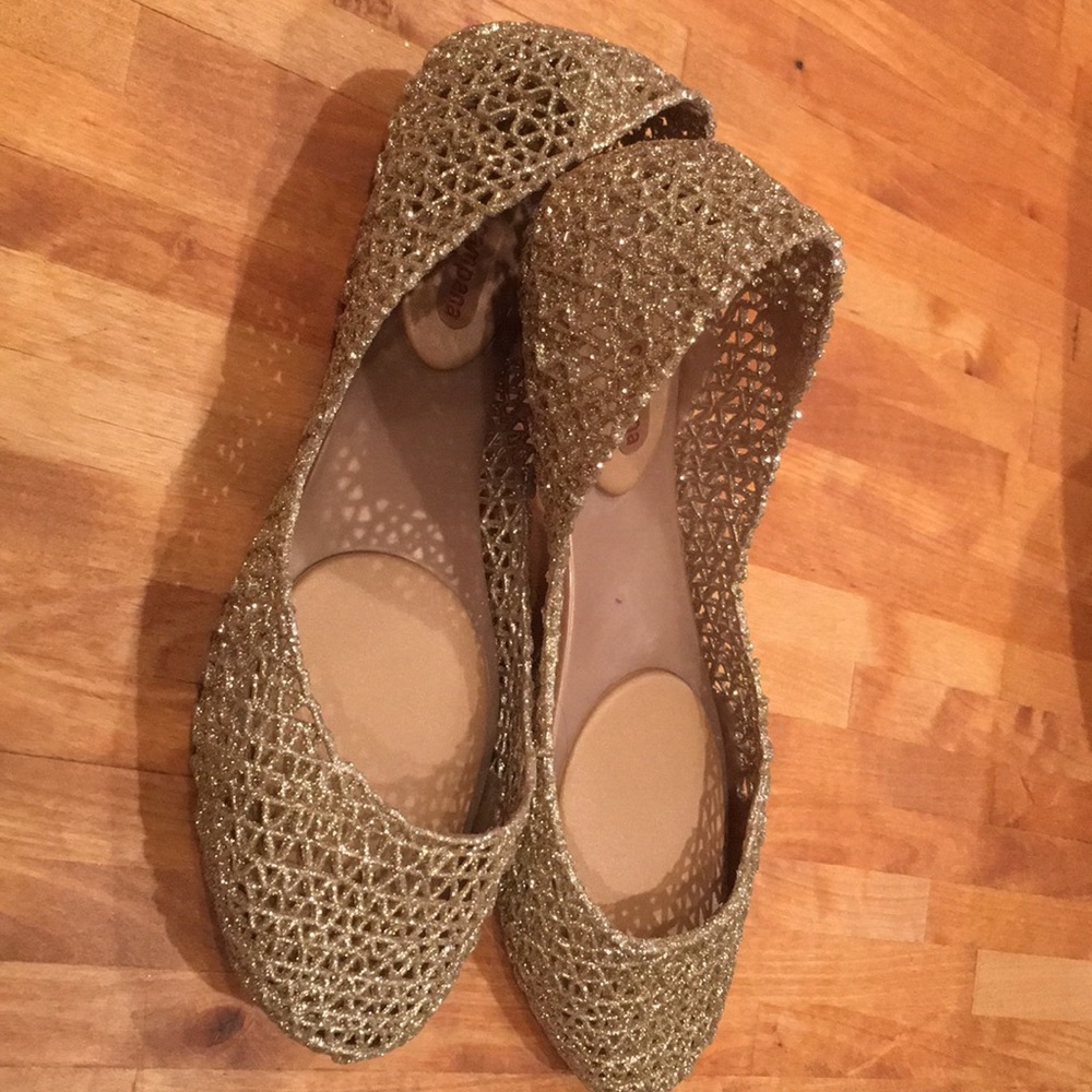 Melissa Flat Shoes hace been wore once
